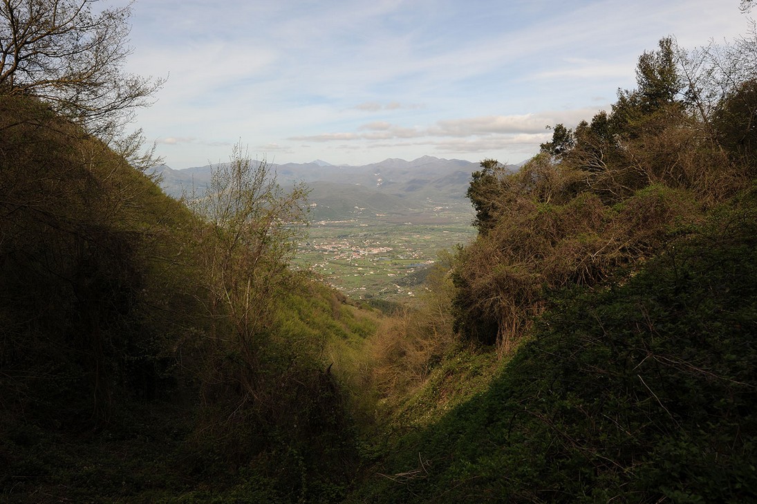 Vallone del Vaglio Vista sulla parte alta del Vallone del Vaglio