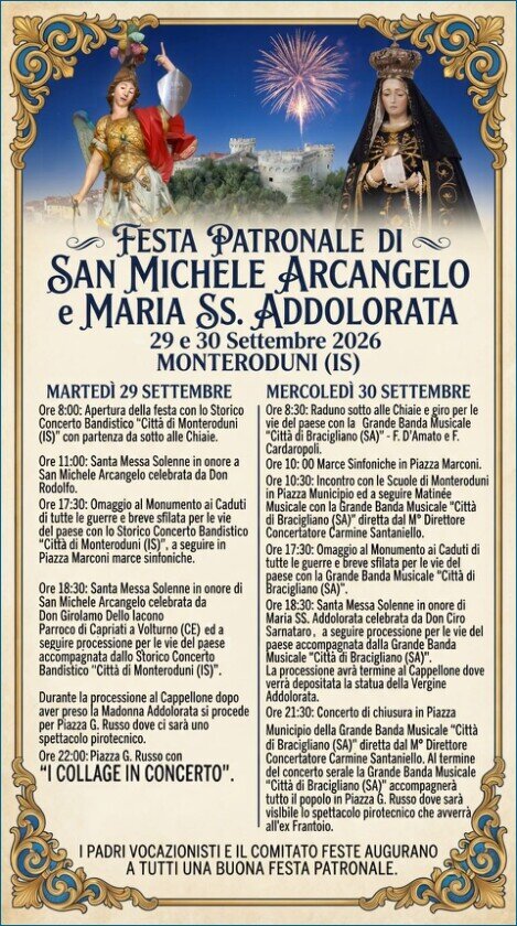 Festa Patronale di San Michele Arcangelo e Maria SS Addolorata